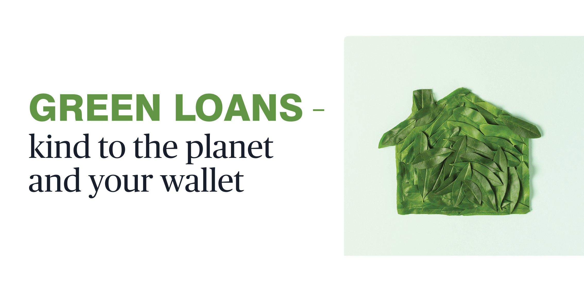 You are currently viewing Green loans – kind to the planet and your wallet